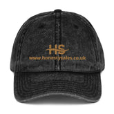 Vintage Cotton Honesty Sales Twill Cap  Adomoo